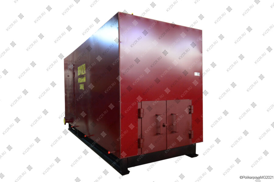 Котел отопительный на древесных отходах с подовой топкой